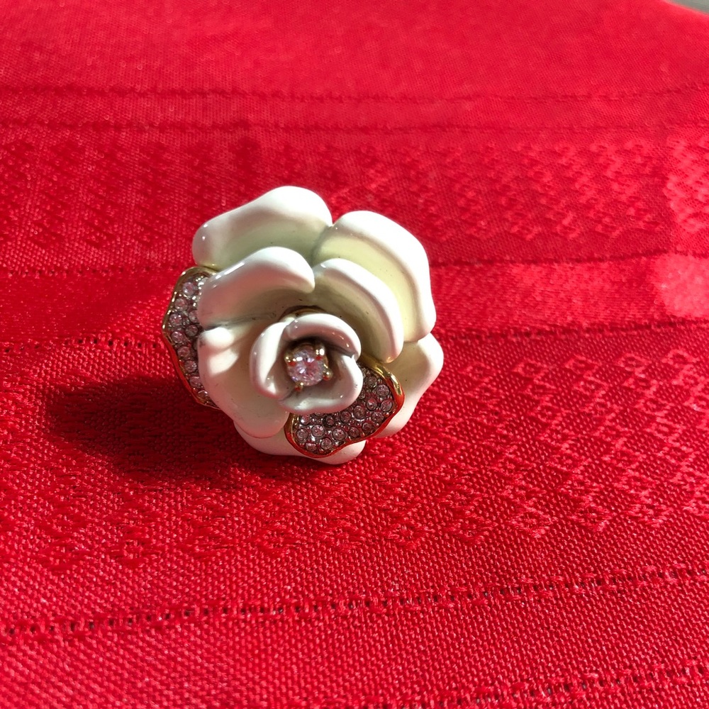 Rare HTF Vintage Juicy Couture Rose Ring
